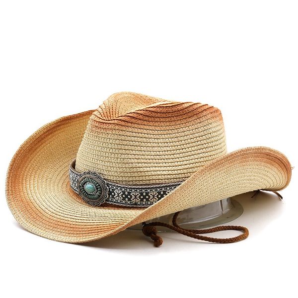 hollowed handmade cowboy straw hat women men summer outdoor travel beach hats solid western sunshade cap, Blue;gray
hollowed handmade cowboy straw hat women men summer outdoor travel beach hats solid western sunshade cap, Blue;gray