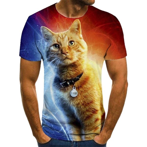 men's tee t shirt 3d print cat graphic prints plus size round neck casual daily print short sleeve basic fashion designer big and tall, White;black
men's tee t shirt 3d print cat graphic prints plus size round neck casual daily print short sleeve basic fashion designer big and tall, White;black