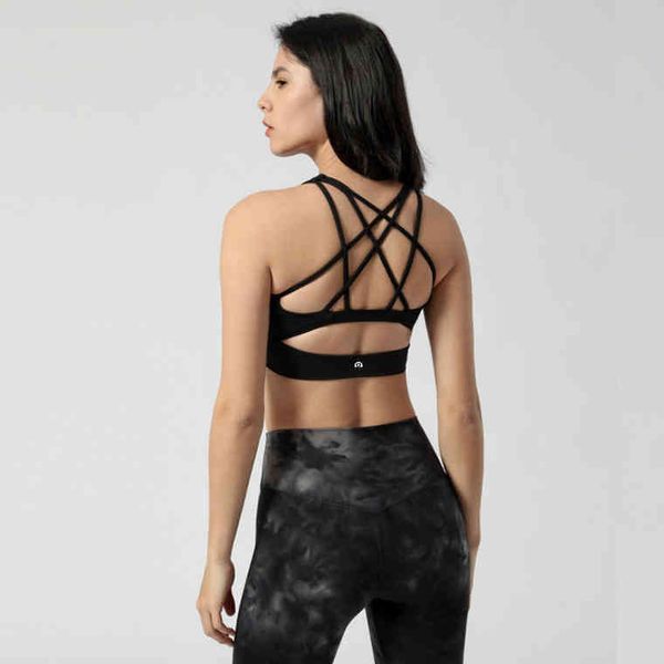 lulu lu-2100 bras brand sports bra nude yoga fitness vest running high intensity beautiful back solid color underwear 64du, Red;black
lulu lu-2100 bras brand sports bra nude yoga fitness vest running high intensity beautiful back solid color underwear 64du, Red;black