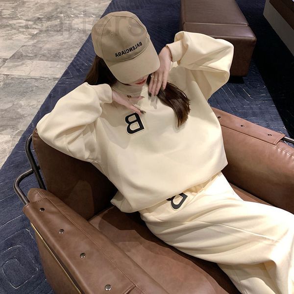 women's tracksuits designer fashion suit women's clothing 2021 autumn and winter plush new loose long sleeved leggings sports pant, Gray
women's tracksuits designer fashion suit women's clothing 2021 autumn and winter plush new loose long sleeved leggings sports pant, Gray