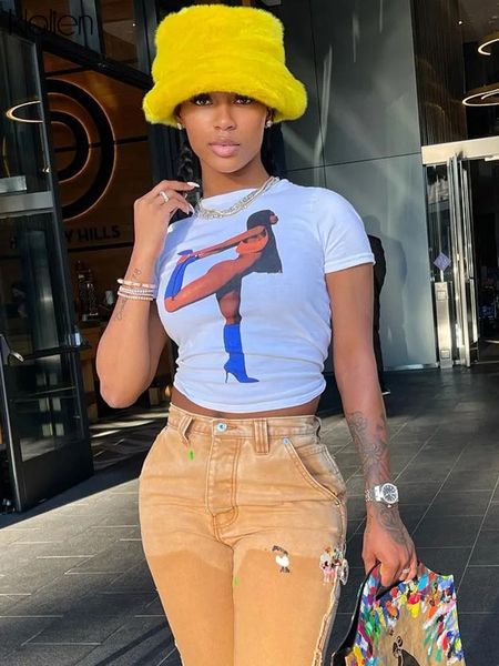 fashion casual o neck short sleeve t shirt y2k women white slim print crop girl street style simple high quality
fashion casual o neck short sleeve t shirt y2k women white slim print crop girl street style simple high quality