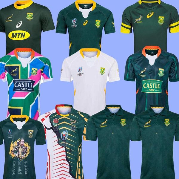 19 20 africa shirt african 100th anniversary rugby jersey champion joint version national team shirts south jersey 20 21 2021, Black;gray
19 20 africa shirt african 100th anniversary rugby jersey champion joint version national team shirts south jersey 20 21 2021, Black;gray