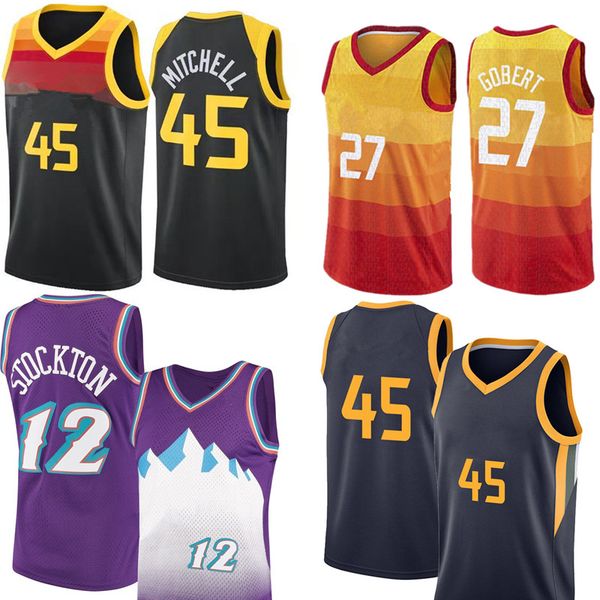 donovan 45 mitchell jersey john 32 malone rudy 27 gobert john 12 stockton basketball jerseys, Black;red
donovan 45 mitchell jersey john 32 malone rudy 27 gobert john 12 stockton basketball jerseys, Black;red