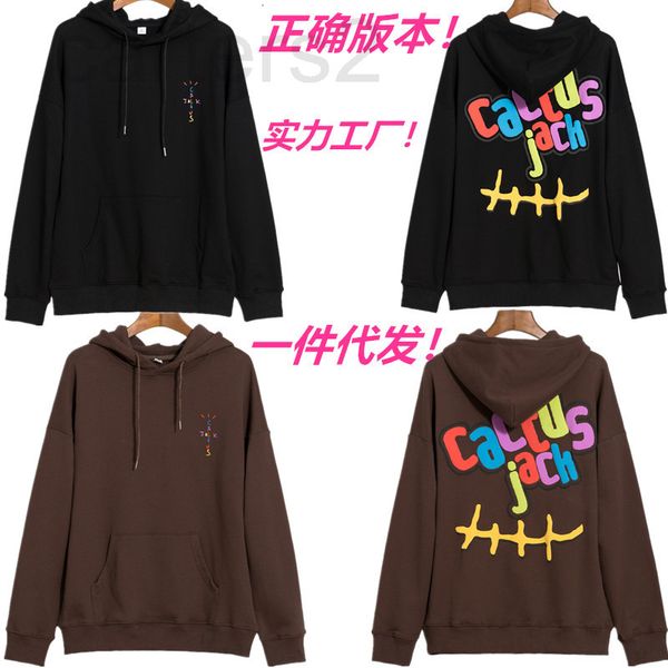 men's hoodies & sweatshirts designer correct version of travis scott trendy ts colorful letters foam printing high street men's an, Black
men's hoodies & sweatshirts designer correct version of travis scott trendy ts colorful letters foam printing high street men's an, Black