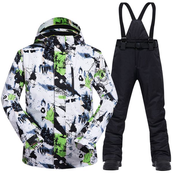 ski suit men winter outdoor windproof waterproof thermal snow jacket and pants clothes skiing and snowboarding suits brands 201203
ski suit men winter outdoor windproof waterproof thermal snow jacket and pants clothes skiing and snowboarding suits brands 201203