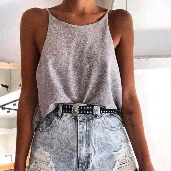 women glitter sleeveless camisole tee shirt 2020 spring summer lady blouse slim fit tank fashion female blusa d30 t200706, White
women glitter sleeveless camisole tee shirt 2020 spring summer lady blouse slim fit tank fashion female blusa d30 t200706, White