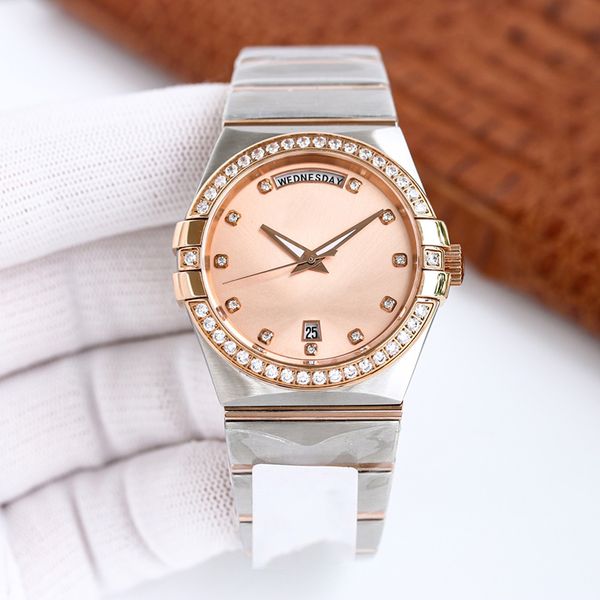 mens watches fully automatic mechanical women watch 38mm dual calendar stainless steel strap waterproof design multiple colors watch, Slivery;brown
mens watches fully automatic mechanical women watch 38mm dual calendar stainless steel strap waterproof design multiple colors watch, Slivery;brown