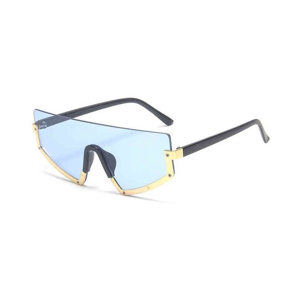slasses jewelry new sunglasses for women fashion one piece lens gold rim half-frame modification goggles trendy eyeglasses red yellow grey m, White;black
slasses jewelry new sunglasses for women fashion one piece lens gold rim half-frame modification goggles trendy eyeglasses red yellow grey m, White;black