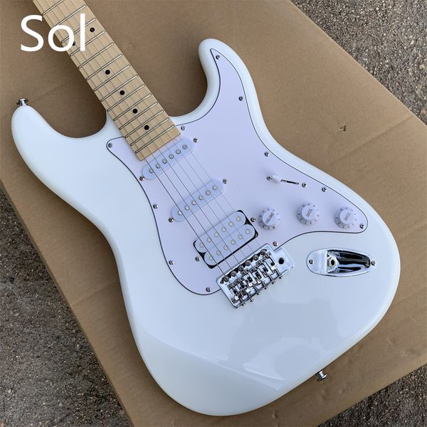in stock st electric guitar white color maple fingerboard chrome hardware guitarar immediate delivery
in stock st electric guitar white color maple fingerboard chrome hardware guitarar immediate delivery