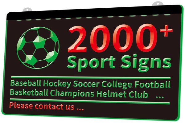 2000+ signs customize sports baseball hockey soccer college football basketball champions helmet club led light 3d engraving wholesale retai
2000+ signs customize sports baseball hockey soccer college football basketball champions helmet club led light 3d engraving wholesale retai