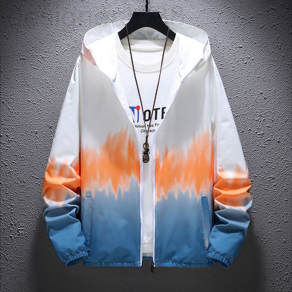 men's tracksuits designer summer anti ultraviolet sunscreen clothes men's ultra-thin coat korean fashion color matching hooded cas, Gray
men's tracksuits designer summer anti ultraviolet sunscreen clothes men's ultra-thin coat korean fashion color matching hooded cas, Gray