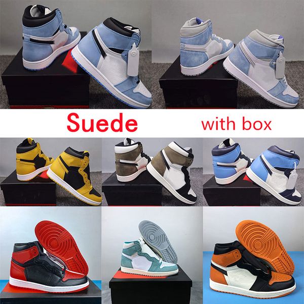 men sneakers 1s basketball running shoes 1 university blue suede dark mocha obsidian hyper royal shadow unc bred patent chicago womens sport
men sneakers 1s basketball running shoes 1 university blue suede dark mocha obsidian hyper royal shadow unc bred patent chicago womens sport