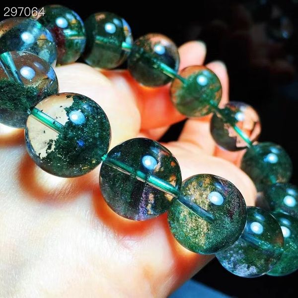 natural green phantom quartz round beads bracelet women men garden 16.5mm big size crystal phantom rare clear stretch aaaaaa, Silver
natural green phantom quartz round beads bracelet women men garden 16.5mm big size crystal phantom rare clear stretch aaaaaa, Silver