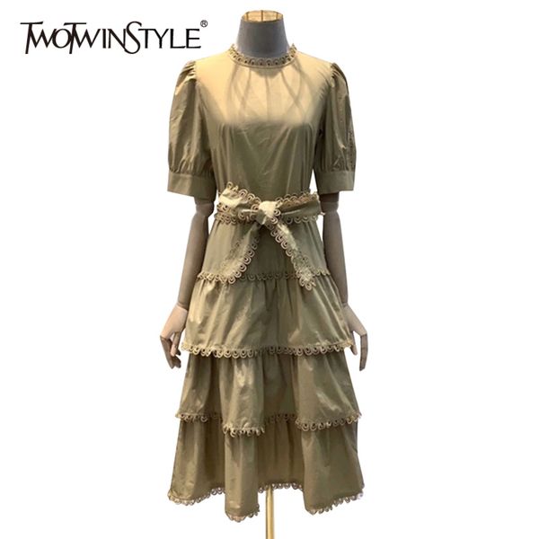 lace up bowknot patchwork dress for women o neck short sleeve high waist sashes elegant dresses female fashion 210423, Black;gray
lace up bowknot patchwork dress for women o neck short sleeve high waist sashes elegant dresses female fashion 210423, Black;gray