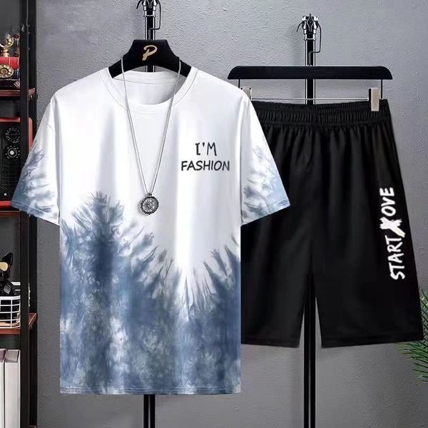 mens tracksuits casual sports suit summer men sweat suits short sets clothing new ice silk short sleeves tshirt and shorts set, Gray
mens tracksuits casual sports suit summer men sweat suits short sets clothing new ice silk short sleeves tshirt and shorts set, Gray