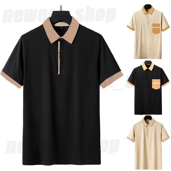 2022 summer designer mens polos europe shirts womens classic london england checkd neck patchwork pocket grid plaid t shirt cotton polo, White;black
2022 summer designer mens polos europe shirts womens classic london england checkd neck patchwork pocket grid plaid t shirt cotton polo, White;black