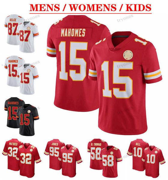mens 15 patrick mahomes 10 tyreek hill 87 travis kelce football jerseys womens kids 32 tyrann mathieu 95 jones 55 frank clark 17 hardman, Black
mens 15 patrick mahomes 10 tyreek hill 87 travis kelce football jerseys womens kids 32 tyrann mathieu 95 jones 55 frank clark 17 hardman, Black