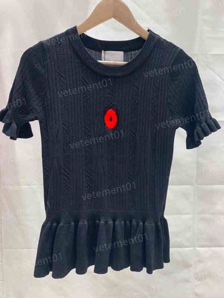 luxury designer womens t-shirts high-end quality logo print 2022ss 3d ruffle design stretch knitted summer t-shirt women 0912, White
luxury designer womens t-shirts high-end quality logo print 2022ss 3d ruffle design stretch knitted summer t-shirt women 0912, White