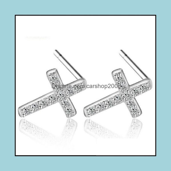 stud earrings jewelry grade sier girl crystal crosses for wedding party fashion wholesale - drop delivery 2021 24jxk, Golden;silver
stud earrings jewelry grade sier girl crystal crosses for wedding party fashion wholesale - drop delivery 2021 24jxk, Golden;silver