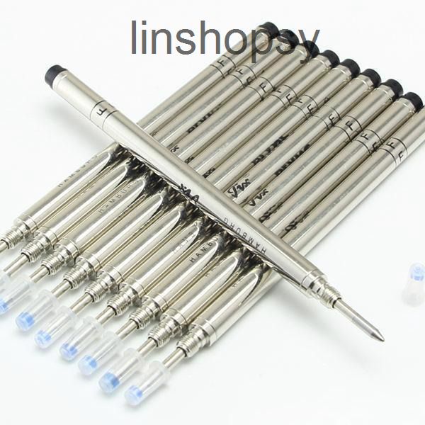 10 pieces/lot metal black / blue refill for roller ball pen stationery writing smooth accessories ( length : 11cm ), Black;red
10 pieces/lot metal black / blue refill for roller ball pen stationery writing smooth accessories ( length : 11cm ), Black;red