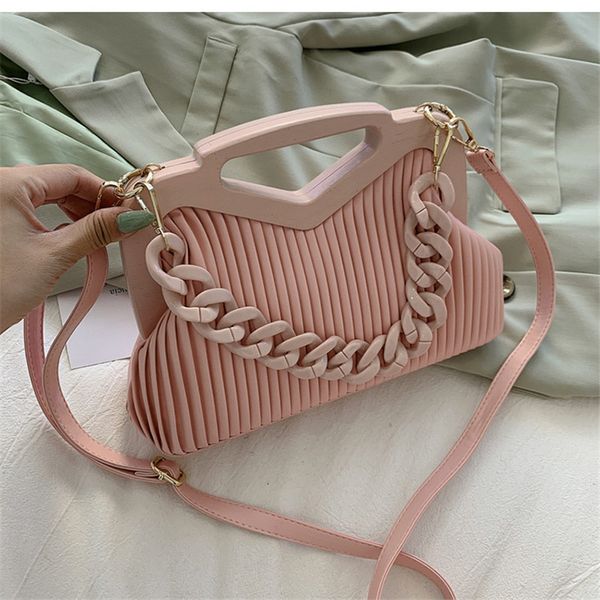 womens designer shoulder bags luxury monochrome evening bags fashion leather bag pink lady tote thick chain female backpack 10 colors
womens designer shoulder bags luxury monochrome evening bags fashion leather bag pink lady tote thick chain female backpack 10 colors
