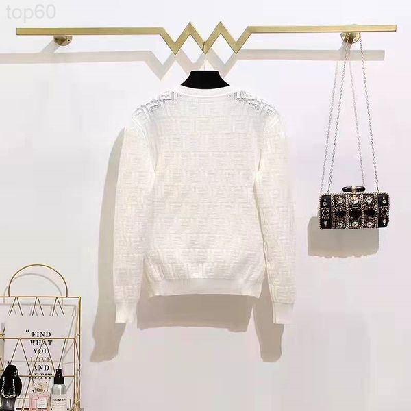 women's sweaters designer 2021 autumn and winter women's round neck white knitted shows thin net red, the same f jacquard small sh, White;black
women's sweaters designer 2021 autumn and winter women's round neck white knitted shows thin net red, the same f jacquard small sh, White;black