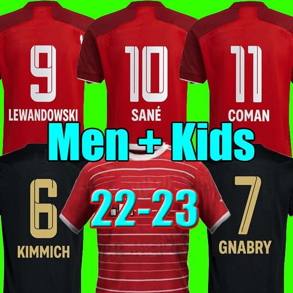 soccer jerseys 22 23 lewandowski bayern munich sane kimmich coman muller davies football shirts men and kids sets kit 2022 2023 thailand qua, Black;yellow
soccer jerseys 22 23 lewandowski bayern munich sane kimmich coman muller davies football shirts men and kids sets kit 2022 2023 thailand qua, Black;yellow