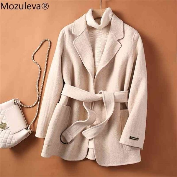 hand sewn autumn and winter double faced overcoat loose woolen coat women's clothing 210416, Tan;black
hand sewn autumn and winter double faced overcoat loose woolen coat women's clothing 210416, Tan;black