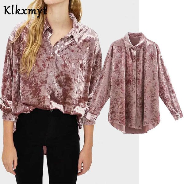 klkxmyt za blouse women fashion velvet asymmetry blouses vintage long sleeve buttonup female shirts blusas chic 210527, White
klkxmyt za blouse women fashion velvet asymmetry blouses vintage long sleeve buttonup female shirts blusas chic 210527, White