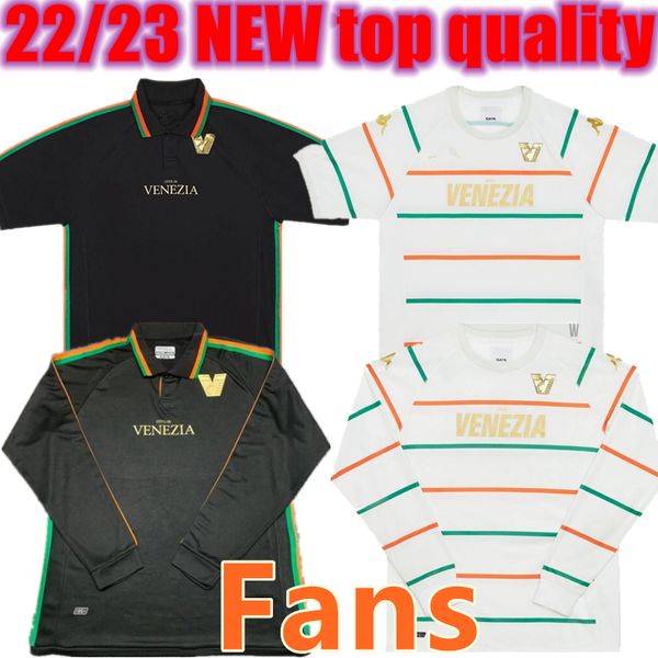 22 23 venezia fc soccer jerseys home black away white third blue 4th red 10# aramu 11# forte venice 2022 2023 busio 27# football shirts 3rd, Black;yellow
22 23 venezia fc soccer jerseys home black away white third blue 4th red 10# aramu 11# forte venice 2022 2023 busio 27# football shirts 3rd, Black;yellow