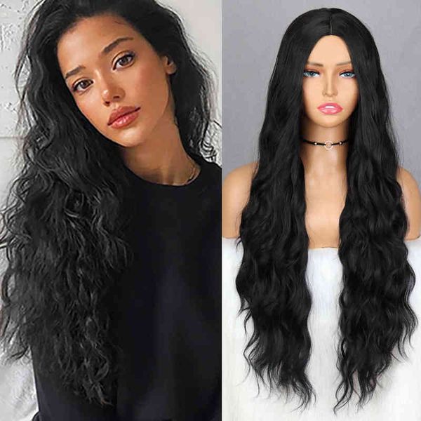 black blonde long wavy wig halloween cosplay s for women daily wear natural synthetic high temperature fiber 220622
black blonde long wavy wig halloween cosplay s for women daily wear natural synthetic high temperature fiber 220622