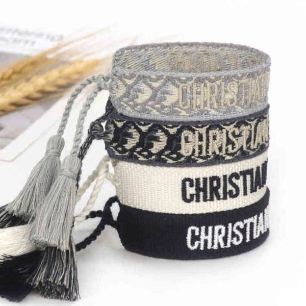 classic fashion brand bracelets chains jewelry bangles handmade embroidered link woven tassel adjustable women men lover gift chain bangle j, Black
classic fashion brand bracelets chains jewelry bangles handmade embroidered link woven tassel adjustable women men lover gift chain bangle j, Black