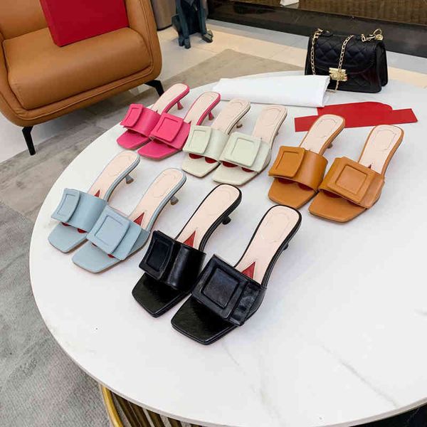 sandals summer style fashion square button thin middle heel wear versatile sandals and comfortable casual women's shoes, Black
sandals summer style fashion square button thin middle heel wear versatile sandals and comfortable casual women's shoes, Black