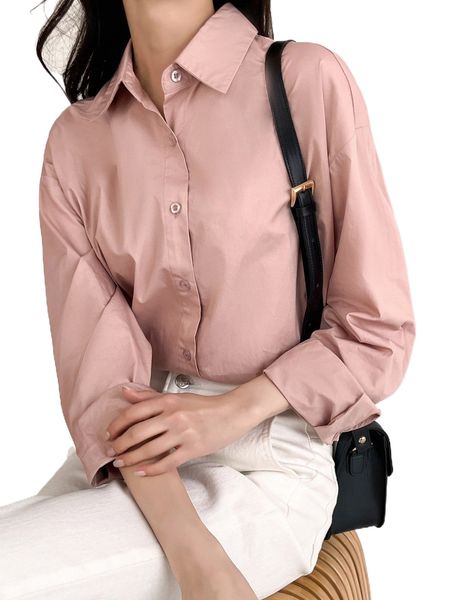 dazy b.utton through d.rop s.houlder b.louse 69cf#, White 
dazy b.utton through d.rop s.houlder b.louse 69cf#, White