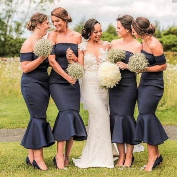 new designer mermaid bridesmaid dresses off the shoulder appliques wedding guest maid of the honor gowns, White;pink
new designer mermaid bridesmaid dresses off the shoulder appliques wedding guest maid of the honor gowns, White;pink