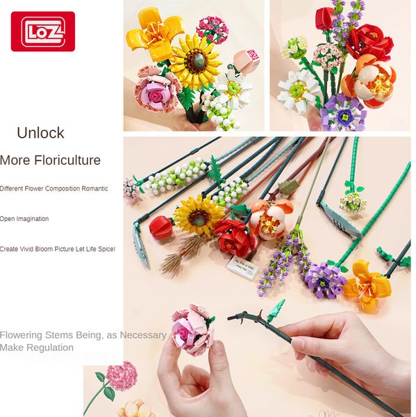 456pcs loz mini blocks loques 3styles flowers rose lavender diy toys put in bottel home exhibition funny creative gift
456pcs loz mini blocks loques 3styles flowers rose lavender diy toys put in bottel home exhibition funny creative gift