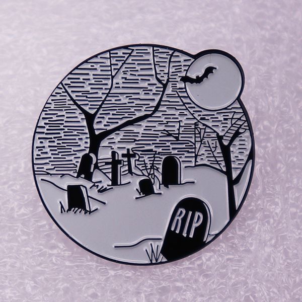rip tombstone graveyard creepy cemetery gothic halloween enamel pin gravestone horror grave steampunk brooch gothic badge ghost, Blue
rip tombstone graveyard creepy cemetery gothic halloween enamel pin gravestone horror grave steampunk brooch gothic badge ghost, Blue