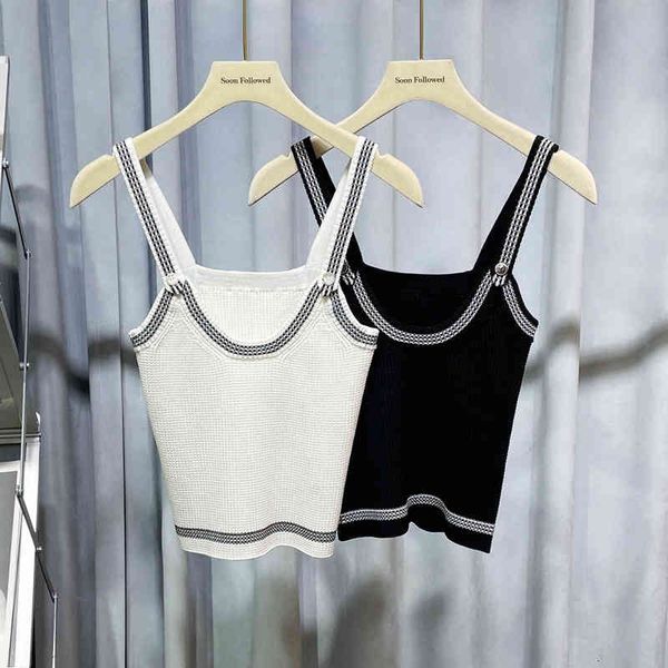 women's knits & tees superior quality 22 early spring classic fashion black and white pullover slim back sleeveless knitted vest suspen
women's knits & tees superior quality 22 early spring classic fashion black and white pullover slim back sleeveless knitted vest suspen