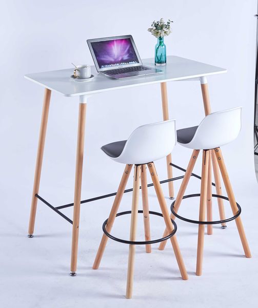 dining room furniture bar table stools set back white and grey height wood leg chair pu upholstered soft case
dining room furniture bar table stools set back white and grey height wood leg chair pu upholstered soft case