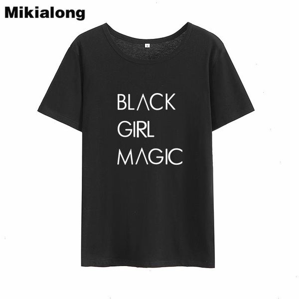 black girl magic harajuku tee shirt femme summer t women printed cotton tumblr t-shirt, White
black girl magic harajuku tee shirt femme summer t women printed cotton tumblr t-shirt, White