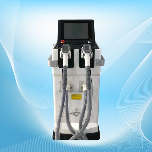 2022 newly double handpieces diode laser permanent hair removal machine factory directly sale oem&odm service available, Black