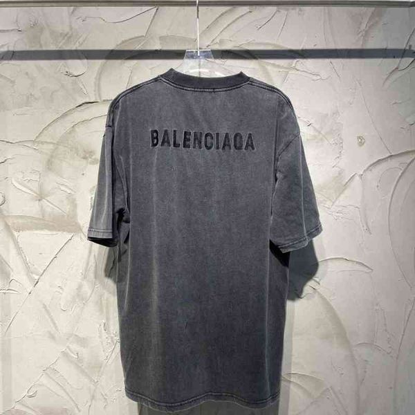 2022 designer bal t shirt paris front and back embroidered letters old washed color short sleeve t-shirt men's casual short sleeve t-sh, White;black
2022 designer bal t shirt paris front and back embroidered letters old washed color short sleeve t-shirt men's casual short sleeve t-sh, White;black