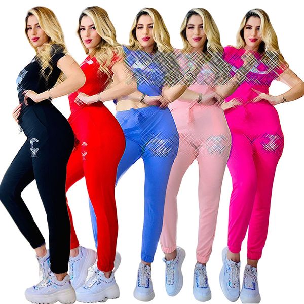 fashion letter printed solid color tracksuits for womens short sleeve o-neck crop tshirt and sports pants brand 2 piece sets j2704, Gray
fashion letter printed solid color tracksuits for womens short sleeve o-neck crop tshirt and sports pants brand 2 piece sets j2704, Gray
