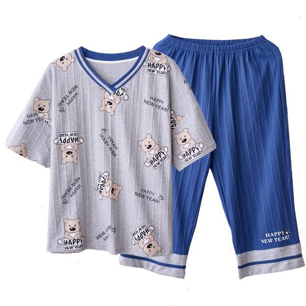 summer -4xl short sleeve sleepwear female nightwear knitted cotton women pajamas set cute cartoon girls pyjamas, Black;red
summer -4xl short sleeve sleepwear female nightwear knitted cotton women pajamas set cute cartoon girls pyjamas, Black;red