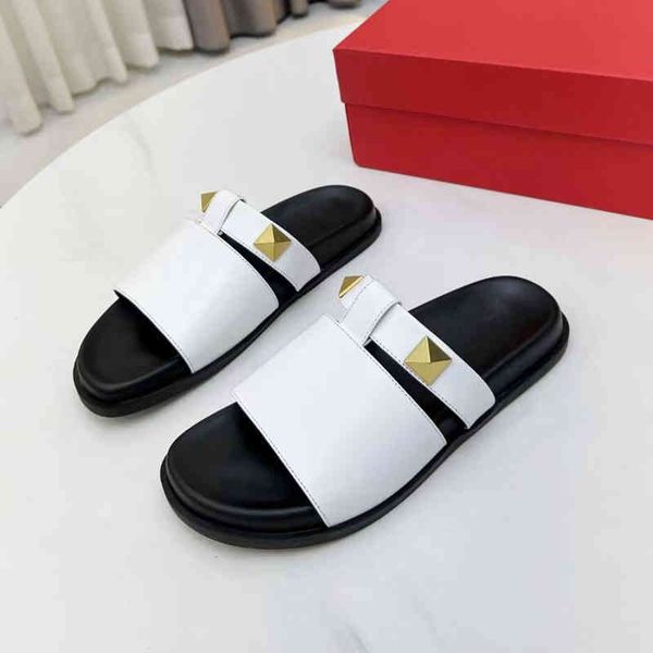 outlet slippers women wear flat bottomed and versatile leather beach flat bottomed rivet beach flip flops outdoor sandals in summer, Black
outlet slippers women wear flat bottomed and versatile leather beach flat bottomed rivet beach flip flops outdoor sandals in summer, Black