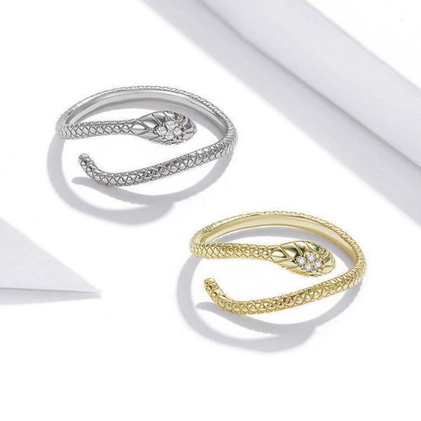 serpentine opening rings female contracted ring ring son live mouth fashion personality temperament hand ornaments, Golden;silver
serpentine opening rings female contracted ring ring son live mouth fashion personality temperament hand ornaments, Golden;silver