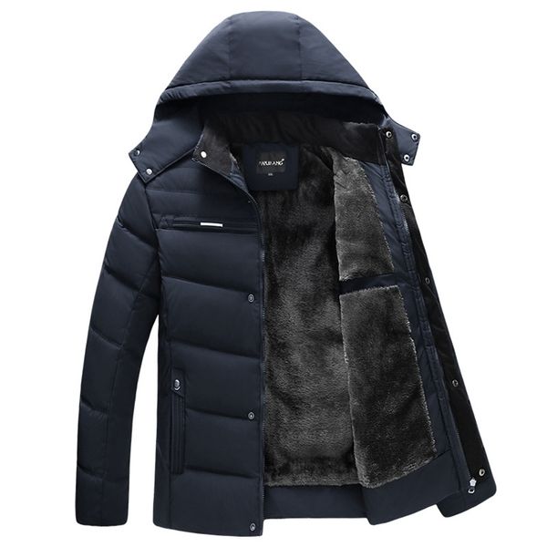 parka men coats winter jacket men thicken hooded waterproof outwear warm coat fathers clothing casual mens overcoat 220817, Black;brown
parka men coats winter jacket men thicken hooded waterproof outwear warm coat fathers clothing casual mens overcoat 220817, Black;brown