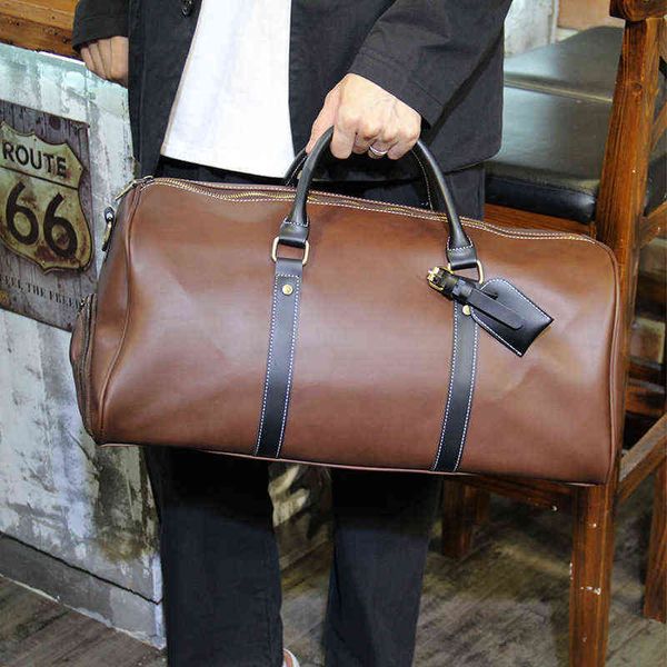 brown waterproof travel bags men fitness handbag leather shoulder bag dry wet separation business portable tote travel bag male 220505
brown waterproof travel bags men fitness handbag leather shoulder bag dry wet separation business portable tote travel bag male 220505