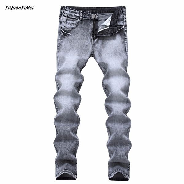 yiquanyimei fashion mens jeans grey casual jeans slim feet straight high elasticity fit loose waist jeans for men 201111, Blue
yiquanyimei fashion mens jeans grey casual jeans slim feet straight high elasticity fit loose waist jeans for men 201111, Blue