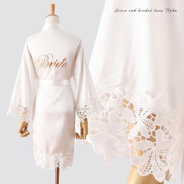 white bride bridesmaid wedding sleepwears robe satin bathrobe women lace patchwork sleepwear intimate lingerie nightdress kimono gown, Black;red
white bride bridesmaid wedding sleepwears robe satin bathrobe women lace patchwork sleepwear intimate lingerie nightdress kimono gown, Black;red